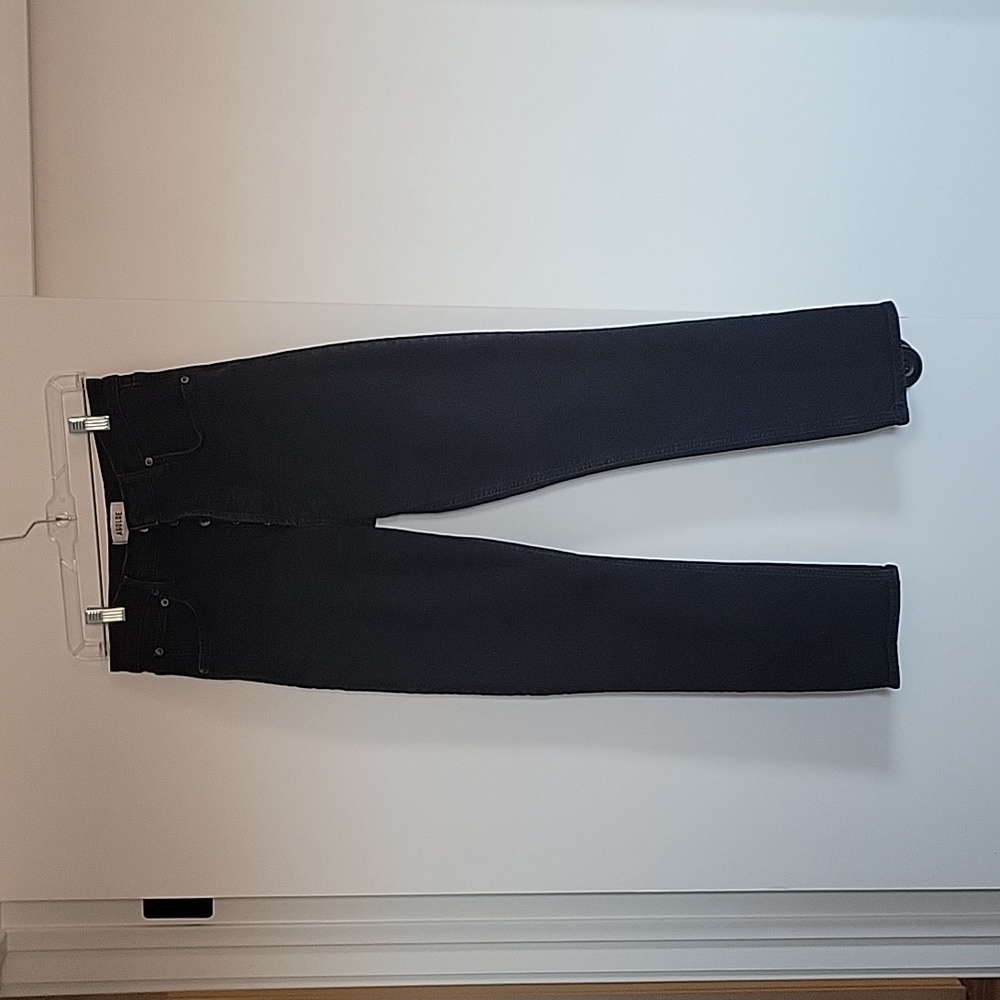 Agolde Riley Long Black Sz 27 Jean